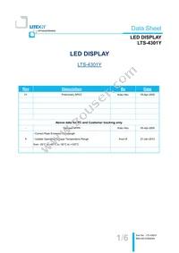 LTS-4301Y Datasheet Page 2