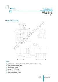 LTS-4301Y Datasheet Page 4