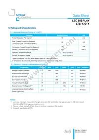 LTS-4301Y Datasheet Page 6