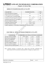 LTS-4640AE Datasheet Page 4