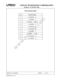 LTS-4801B Datasheet Page 3