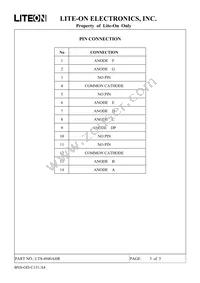 LTS-4940AHR Datasheet Page 3