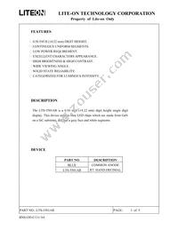 LTS-5501AB Datasheet Cover