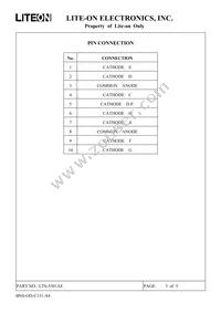 LTS-5501AE Datasheet Page 3