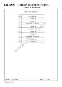 LTS-5503AB Datasheet Page 3