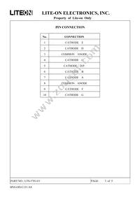 LTS-5701AY Datasheet Page 3