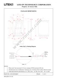 LTS-5825CKR-P Datasheet Page 3