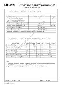 LTS-5825CKR-P Datasheet Page 5