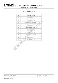 LTS-6760P Datasheet Page 3