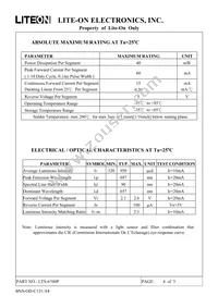 LTS-6760P Datasheet Page 4