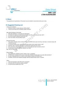 LTSN-E263HEGBK Datasheet Page 14