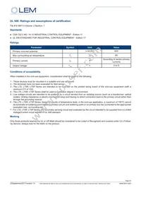 LTSR 15-NP Datasheet Page 3