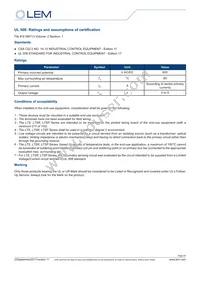 LTSR 25-NP Datasheet Page 3