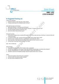 LTST-010KGKT Datasheet Page 13