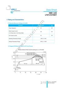 LTST-010TBKT Datasheet Page 3