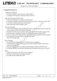 LTST-020KRKT Datasheet Page 12