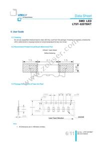 LTST-020TBKT Datasheet Page 7