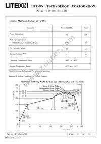 LTST-020ZBL Datasheet Page 2