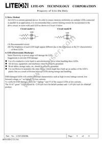 LTST-020ZBL Datasheet Page 9