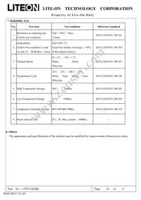 LTST-020ZBL Datasheet Page 10