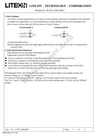 LTST-108KRKT Datasheet Page 10