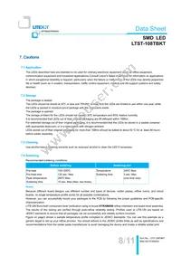 LTST-108TBKT Datasheet Page 9