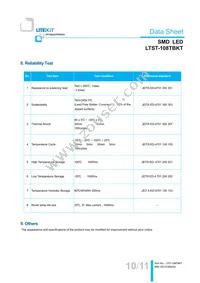 LTST-108TBKT Datasheet Page 11