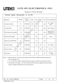 LTST-C150KAKT Datasheet Page 3