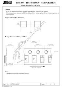 LTST-C150KGKT Datasheet Page 8