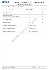 LTST-C150KRKT Datasheet Page 3