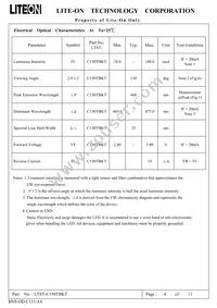 LTST-C150TBKT Datasheet Page 5