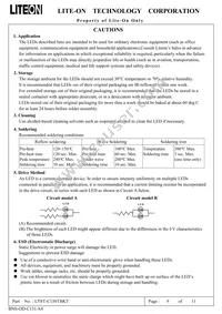 LTST-C150TBKT Datasheet Page 10