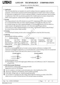 LTST-C150TGKT Datasheet Page 10