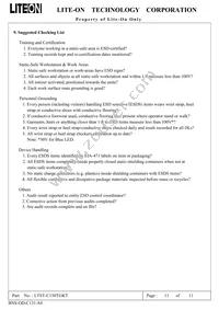 LTST-C150TGKT Datasheet Page 12