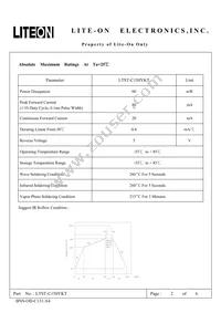 LTST-C150YKT Datasheet Page 2