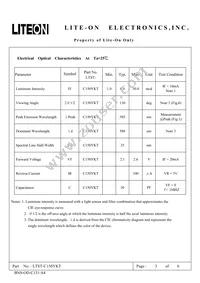 LTST-C150YKT Datasheet Page 3