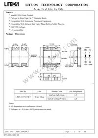 LTST-C155GYKT Datasheet Page 2