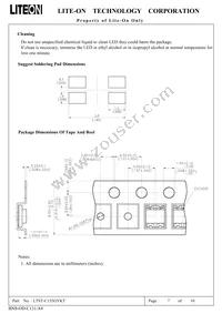 LTST-C155GYKT Datasheet Page 8