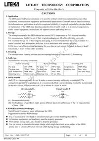 LTST-C155GYKT Datasheet Page 10