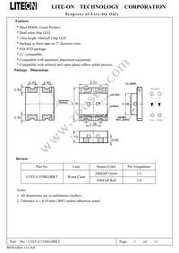 LTST-C155KGJRKT Datasheet Page 2