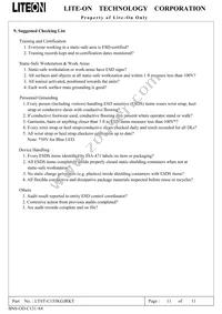 LTST-C155KGJRKT Datasheet Page 12