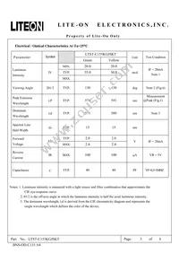 LTST-C155KGJSKT Datasheet Page 3