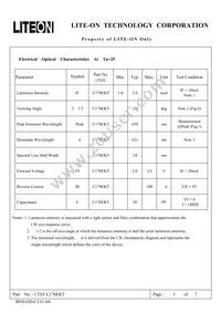 LTST-C170EKT Datasheet Page 3