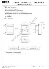 LTST-C170KAKT Datasheet Page 2