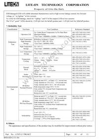 LTST-C170KAKT Datasheet Page 11