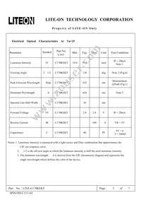 LTST-C170KEKT Datasheet Page 3