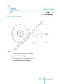 LTST-C170KGKT Datasheet Page 8