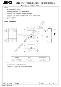 LTST-C170TBKT Datasheet Page 2