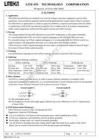 LTST-C170TGKT Datasheet Page 10