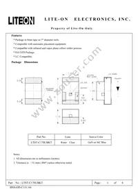 LTST-C170UBKT Datasheet Cover